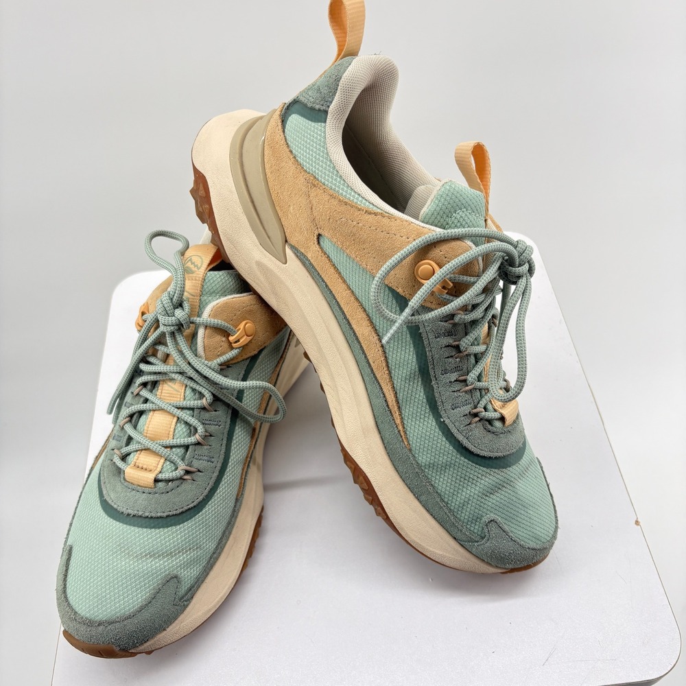 Timberland Greenstride Motion 6 Low Hiker Sage Green Suede Sneakers Womens 9